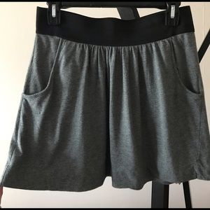Express Grey Mini Skirt S NWOT